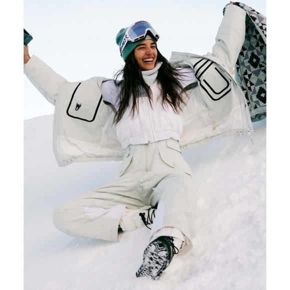 NWT FP Movement Around The Block Ski Puffer / Salt Water Combo - Picture 3 of 5